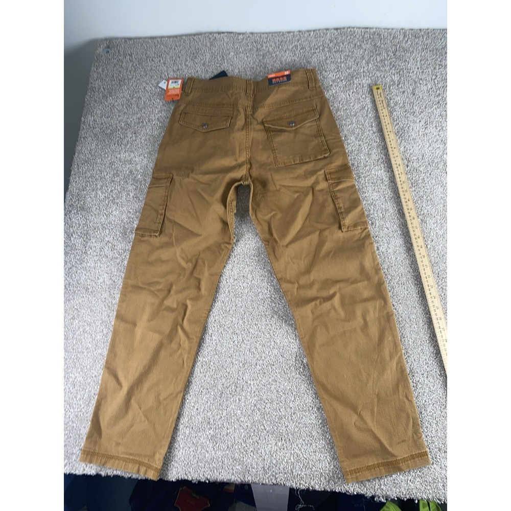 GH Bass Outdoor Taper Cargo Pans 30 (31x30) Pockets Carpenter Stretch Rip stop - Picture 12 of 12